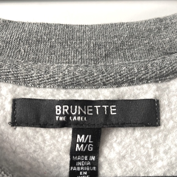 BRUNETTE THE LABEL Babe Supporting Babes Sweatshirt - Picture 2 of 3